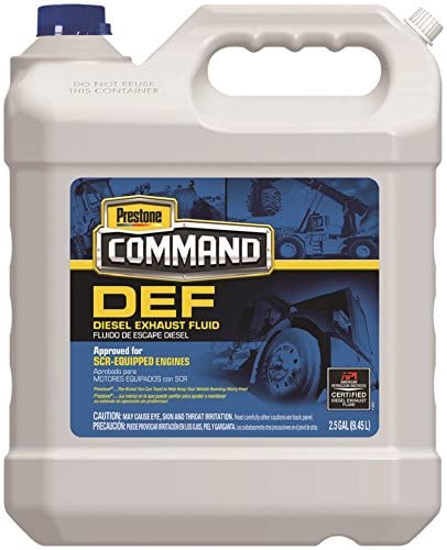 Prestone HD1001-2PK Command Diesel Exhaust Fluid - 2.5 Gallon, (Pack of 2)