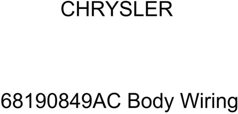 Genuine Chrysler 68190849AC Body Wiring