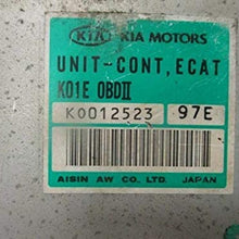 REUSED PARTS 1996 1997 Kia Sportage Transmission Computer Unit TCU K01E0BDII Module