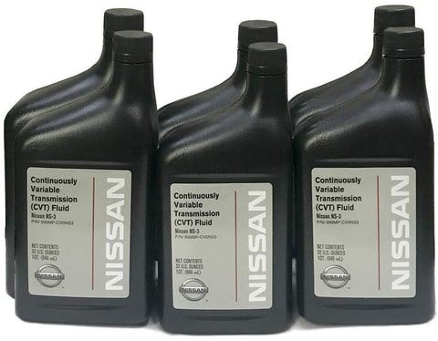Nissan Genuine OEM NS3 Transmission Fluid - 999MP-CV0NS3-6 Quarts