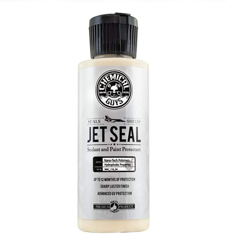 Chemical Guys WAC_118_04 JetSeal Paint Sealant & Paint Protectant with UV Protection & Hydrophobic Properties (4 oz)