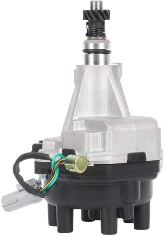 TUPARTS New Ignition Distributor w/Cap + Rotor Fits for I-nfiniti QX4 M-ercury Villager N-issan Frontier/Pathfinder/Quest/Xterra 1996-2004 for 22100-1W601 221001W600