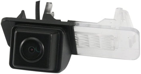 Misayaee Rear View Back Up Reverse Parking Camera in License Plate Lighting Night Version (NTSC) for MB Smart 451,Smart R300/R350/Fortwo/Smart ED 2007-2014