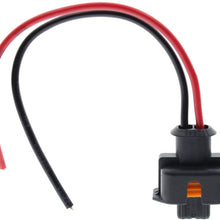 MOTOALL 4pcs Fuel Injector Plug Connector Wire Harness Wiring Pigtail for GM Chevy GMC Duramax LLY LBZ LLM 6.6L Diesel Crank Position Coolant Oil Temp Fuel Pump Shut Off Knock Sensor PT2183 88988963