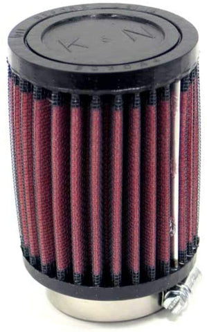K&N Universal Clamp-On Air Filter: High Performance, Premium, Washable, Replacement Engine Filter: Flange Diameter: 1.875 In, Filter Height: 4 In, Flange Length: 0.625 In, Shape: Round, RU-0400