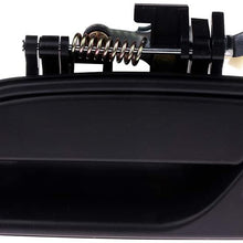 OCPTY Door Handle Exterior Front Driver Left Side Replacement fit 1993-1998 Toyota T100 Outside Door Handle Black