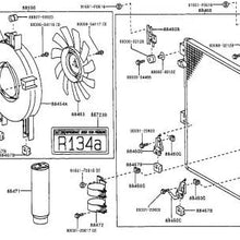 TOYOTA 88688-35310 Cooler Condenser Bracket