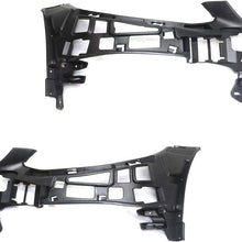 Bumper Retainer Compatible with MERCEDES BENZ C-Class 2015-2017 Front Bumper Support Right Side and Left Side Upper Cover Plastic