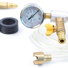 Refill & Purging Tool Gauge Kit for Auto Car Radiator Coolant Vacuum Cooling System