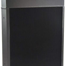 OzCoolingParts 71611C1 International Tractor Radiator, 5 Row Core All Aluminum Radiator for New International Tractor 766 886 966 986 1066 1086 1466 1486 +, 71611C1, 121725C1