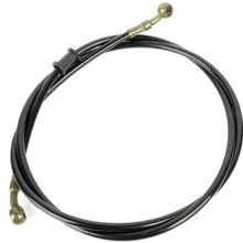 ZENITHKE black Motorcycle Braided Steel Brake Clutch Oil Hoses Line Pipe (Oil Hose Length 1.5m)