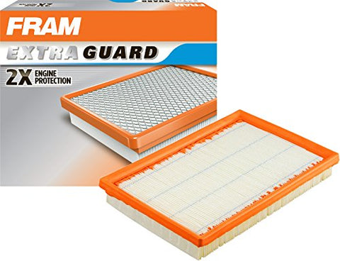 FRAM Extra Guard Flexible Rectangular Panel Engine Air Filter Replacement, Easy Install w/ Advanced Engine Protection and Optimal Performance, for Lexus and Toyota Vehicles, CA10677