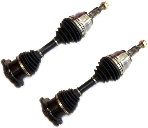 DTA GM20952095 front Left Right Pair - 2 New Front CV Axles - Compatible with Escalade, Avalanche 1500, Silverado, Sierra, Tahoe, Yukon, 1500 Series