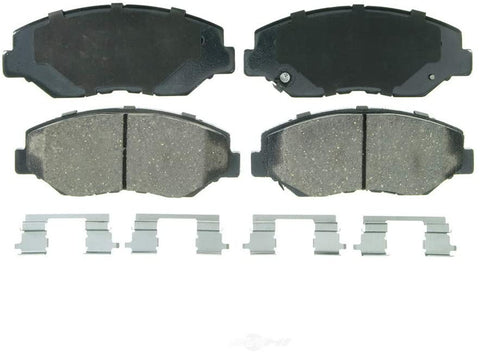 AutoDN FRONT Ceramic Disc Brake Pad Set Compatible With ACURA ILX HONDA ACCORD 2013-2015