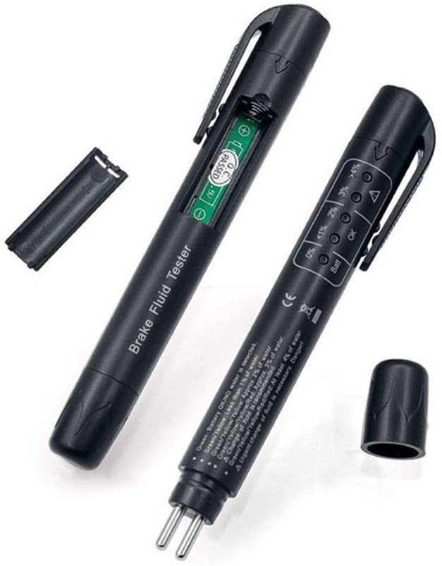 C.W.USJ Car Tester Tool Brake Fluid Tester Car Brake Fluid Digital Tester Suitable for Determining Brake Fluid