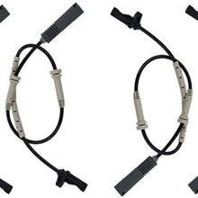 4 ABS Sensor Front Rear Right Left Fit For BMW 128i 323i 325i 328i E90