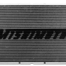 Mishimoto MMRAD-GLF-94 Volkswagen Golf VR6 Performance Aluminum Dual Pass Radiator Manual, 1994-1998, Silver