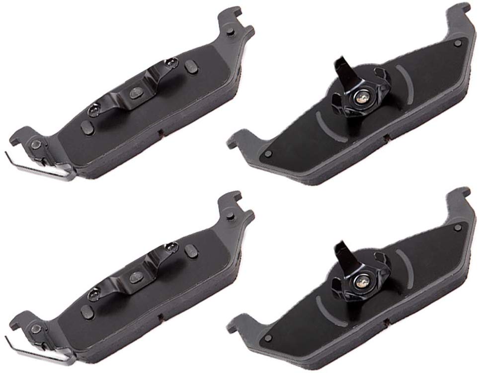 Ceramic Brake Pads Kits,4 Pcs Brake Pads Full Fit LSAILON 2004 2005 2006 2007 2008 2009 2010 2011 Ford F-150 2006-2008 Lincoln Mark LT