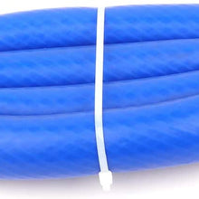 OCPTY Radiator Coolant Hose Kit Fits 3 ft 7/8 ID FlexFab 5526 Blue Silicone Heater Hose 22mm 350F Radiator Coolant .88 Radiator Hose