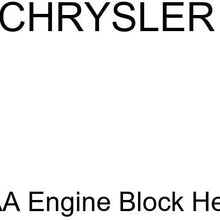 Genuine Chrysler 68149001AA Engine Block Heater Wiring