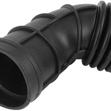 X AUTOHAUX 13541705209 Fuel Air Intake Hose Rubber Pipe Black Fit for BMW 325CI 2003 2004 2005 2006