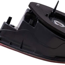 Replacement Driver Tail Light Red and Clear Lid Mounted Lens Compatible with 2020 Corolla Sedan Japan 2020 Corolla Hybrid