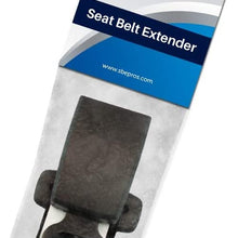 Seat Belt Extender Pros E4 Safety Certified Regular 7 Inch Seat Belt Extender (7/8 Inch Metal Tongue Width, Type A) Click-and-Go to Drive Safely (Black, 1-Pack)