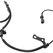 ABS Speed Sensor compatible with Ford Explorer/Mountaineer 06-10 Front 2 Male Pin-Type Terminals