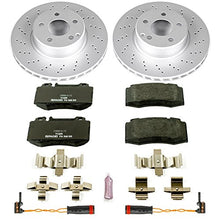 Power Stop ESK2932 Front Euro-Stop Brake Kit Mercedes