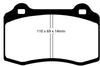 EBC Brakes DP31140C Redstuff Ceramic Low Dust Brake Pad