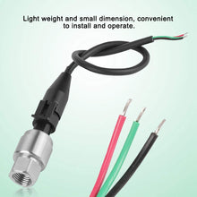 G1/4" Pressure Transducer Sensor, Pressure Gauge Transducer for Water, Gas and Oil Input 5V Output 0.5-4.5V / 0-5V(0-300PSI)