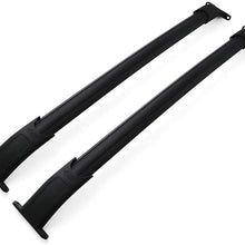 MotorFansClub Roof Rack Cross Bar Fit for Compatible with GMC Yukon Chevrolet Tahoe Chevy Suburban Cadillac Escalade 2015-2020 Baggage Luggage Crossbar