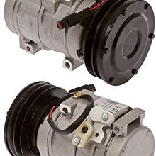 New AC A/C Compressor Fits: Denso / Caterpillar 10S17C 1GR 5.33in 24V DUST COVER Replaces: 231-6984, 1761895, 2013837