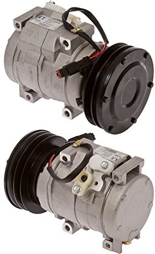 New AC A/C Compressor Fits: Denso / Caterpillar 10S17C 1GR 5.33in 24V DUST COVER Replaces: 231-6984, 1761895, 2013837