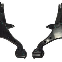 DRIVESTAR K640287 K640288 Front Lower Control Arms with Bushing for 2001-2005 Acura EL, 2003-2005 Honda Civic 1.3L, 2001-2005 Honda Civic 1.7L, Front Suspension both Driver and Passenger Side Lower