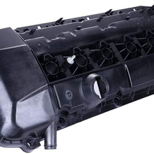 SCITOO Engine Valve Cover with Gasket 11127512839E Replacement for BMW X3 X5 Z4 325Ci 325Xi 330Ci BMW 525i 530i 2002-2006 Valve Cover Gasket Set