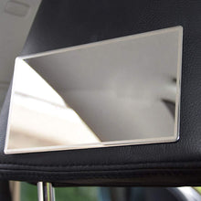 ZaCoo Car Visor Mirror Seatback Makeup Mirror, Large Stainless Steel Makeup Travel Vanity Mirror 5.9"X3.1" Universal for Car Visor, Seatback, Dash Board,Window