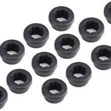 Qiilu 12pcs Engine Bushings, Lower Control Arm Rear Camber Bushings Fit for Skunk2 EG EK DC