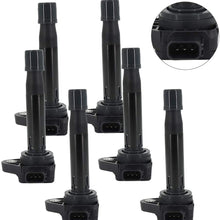 hikotor 6-Pack Ignition Coil Replacement for Nissan Altima Frontier Maxima Murano Pathfinder Quest Xterra Infiniti Suzuki V6 3.5L 4.0L Fits to UF349 C1406 50075 5C1403