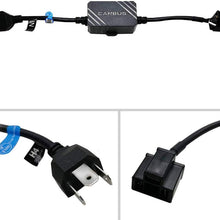 AnyCar Led Headlight Decoder H4 HB2 9003 Canbus Resistor Anti-flicker Harness Headlight Bulb Decoder for LED Headlight Warning (H4/HB2/9003)