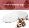 250pcs Round Coffee Filter Paper 250er × 195mm for Regina 40, Pro40T and Pro60T, Disposable Compostable Coffee Pour Over Maker Filters for Home Office Usage