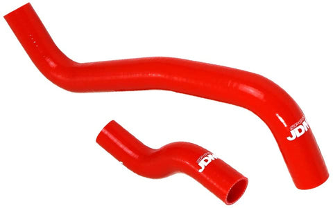 Fit 1993-1997 Toyota Corolla/Levin AE101 (4AFE 7AFE Engine Only) High Temp 3 Ply Silicone Radiator Hose Red