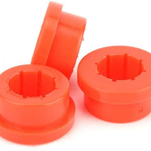 Qii lu 12pcs Replacement Bushings Polyurethane Lower Control Arm Rear Camber Rear Camber Bushings Fit for Civic Integra Red