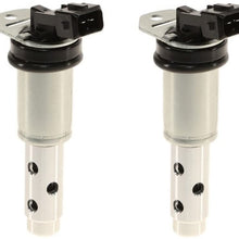 Set of 2 Vanos System Camshaft Solenoid Adjusters with Gaskets for BMW