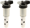 Set of 2 Vanos System Camshaft Solenoid Adjusters with Gaskets for BMW
