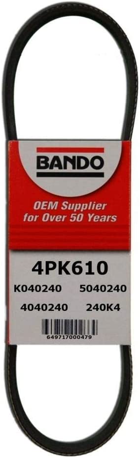 Bando 4PK780 OEM Quality Serpentine Belt (4PK610)