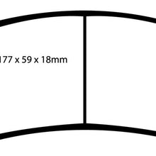 EBC Brakes DP61304 6000 Series Greenstuff Truck and SUV Brake Pad
