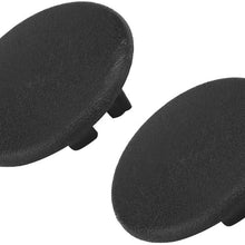 A ABIGAIL Armrest Cap Cover for 2007-2019 Chevy Tahoe, Suburban, Yukon, Cadillac Escalade Seat Parts Left or Right Rear Bucket Seats Arm Rest Handle Trim Bolt Replaces 15279689 (Black)