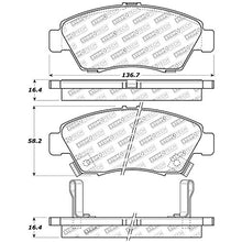 StopTech 309.06210 Sport Brake Pads with Shims and Hardware