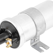 Car Engine Ignition Start Coil, 3 Ohm Non Ballast Ignition Coil for Lucas 12 Volt Applications DLB101